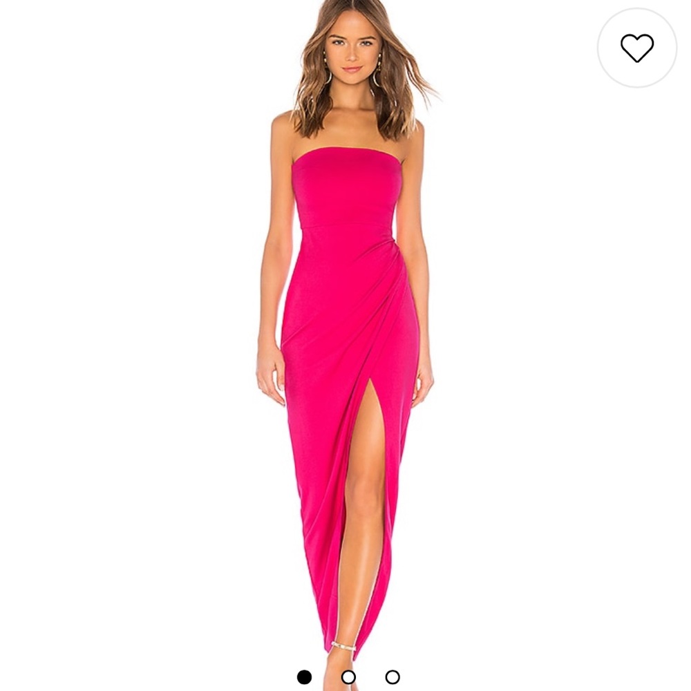 NBD Lucilda Gown in Hot Pink
